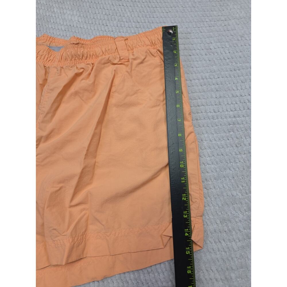 Columbia PFG Shorts Mens Large Orange Outdoor Hiking Fishing 5L - Picture 3 of 8